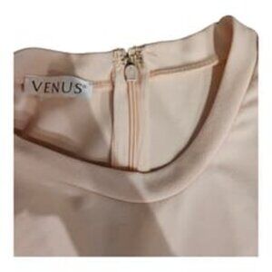 Venus Medium Light Pink Sleeveless Mini Dress